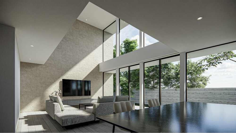 設計の自由度と大空間